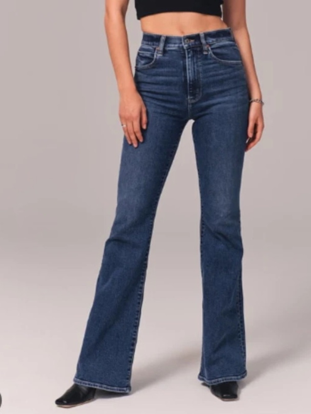 Abercrombie & Fitch The Flare Ultra High Rise 25 0S NWT